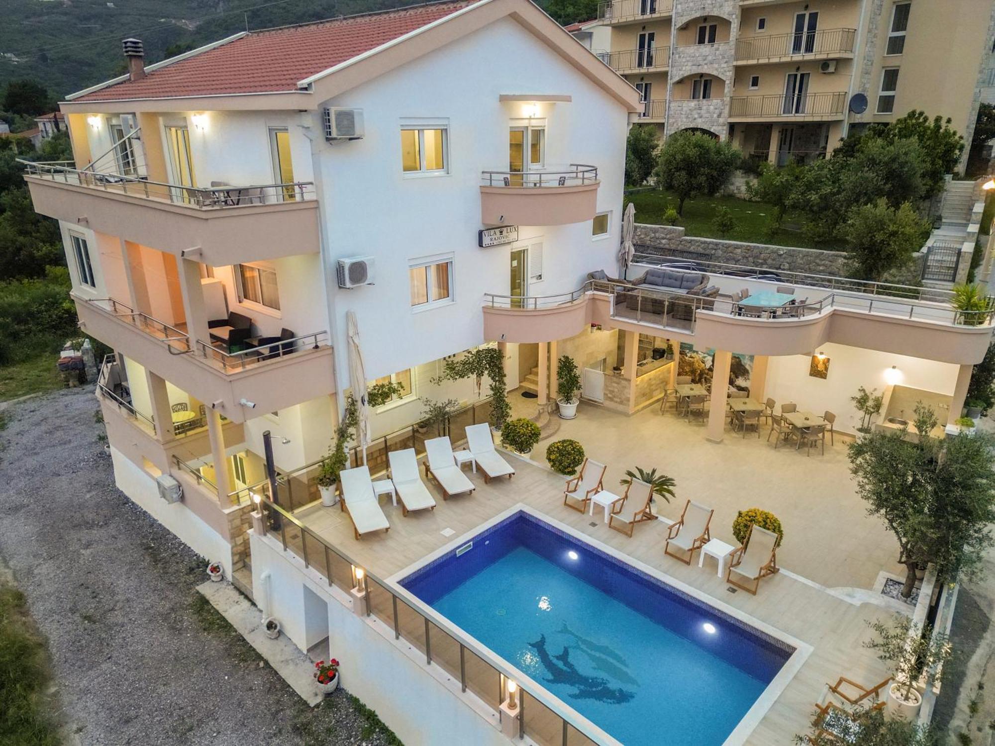 Villa Lux Rajovic 布德瓦 外观 照片